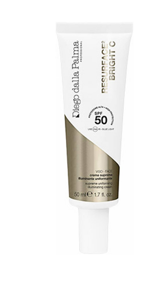 Diego Dalla Palma Supreme Uniforming and Illuminating Cream Resurface Bright C Tinted SPF50